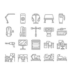 Office Gadget Computer Business Icons Set