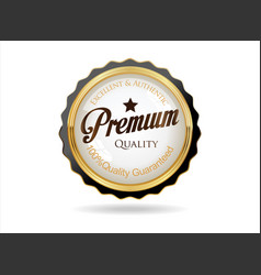 Premium Quality Retro Design Badge