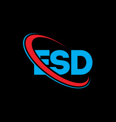 Esd Logo Letter Letter Logo Design