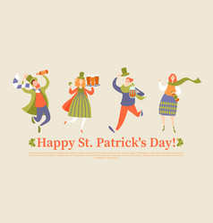 Saint Patricks Day Greeting Banner