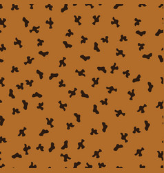 Abstract Patterns Of Leopard Skin Black