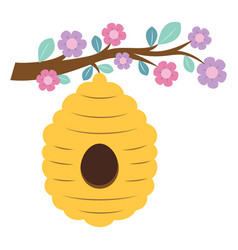 Beehive On Branch