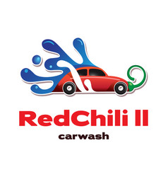 Red Chili Car Wash Ii Logo