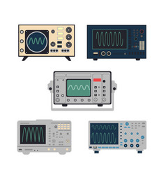 Set Oscilloscope Old And New 2d