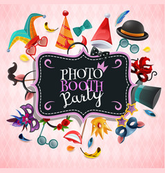 Photo Booth Party Background