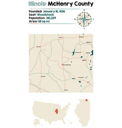 Map Of Mchenry County In Illinois