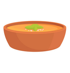 Tomato Soup Icon Cartoon Chinese Food