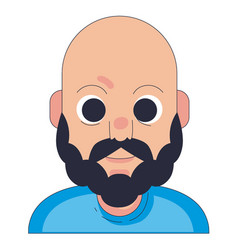 Baldy Beard Man