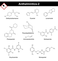 Chemical Formulas Of Anthelmintic Drugs