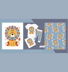 Cute Lion Poster And Merchandising