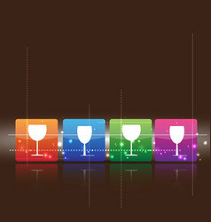 Abstract Wine Background For Restaurant Menu