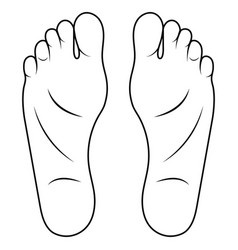 Man Foot Drawing Cartoon Shoe Size Foot Anatomy