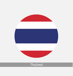 Thailand Round Circle Flag