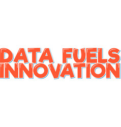 Innovation Fuel Lettering Design