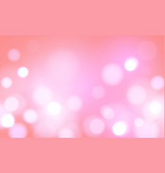 Pink Valentine Bokeh Soft Light Background