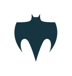 Bat Flat Icon Logo