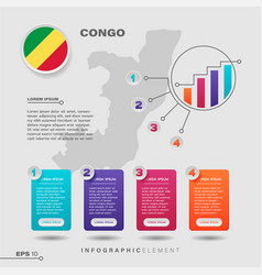 Congo Chart Infographic Element