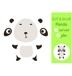 Cut And Glue Paper Little Panda Kids Crafts