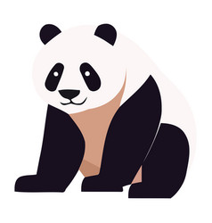 Cute Panda Sitting