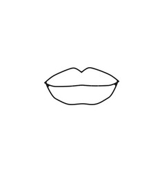 Lips Thin Line Icon Thin Line Icon