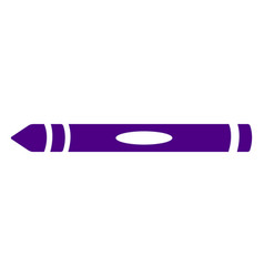 Crayon Purple Icon