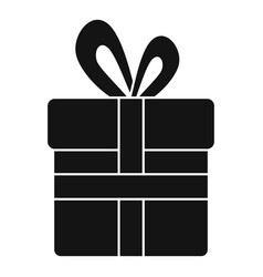 Bribery Gift Box Icon Simple Style