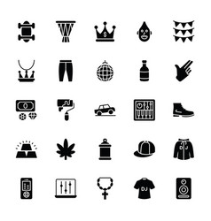 Hiphop Icons Set