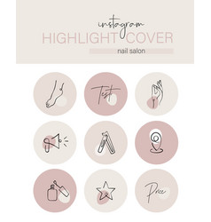 Instagram Highlight Cover Nail Salon