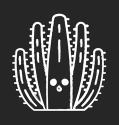 Organ Pipe Cactus Chalk Icon