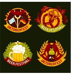 Detailed Oktoberfest Labels Collection Design