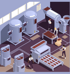 Chocolate Production Facility Isometric