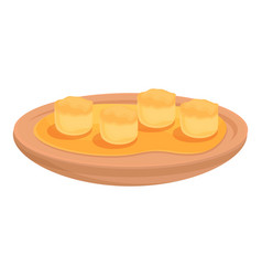 Chinese Meal Icon Cartoon Dinner Food