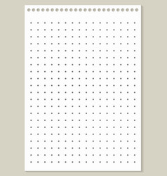 Graph Paper Printable Dotted Grid On White