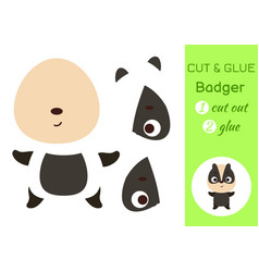 Cut And Glue Paper Little Badger Kids Crafts