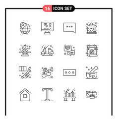 Set 16 Commercial Outlines Pack For Cake Sweet