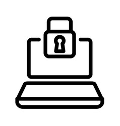 Laptop Lock Icon