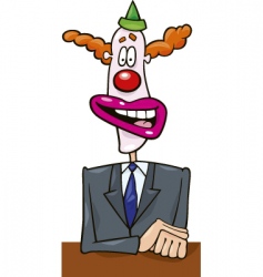 Politician In Clown Mask