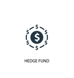 Hedge Fund Icon Simple Element