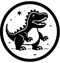 Dino - Black And White