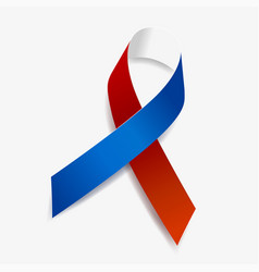 Red White And Blue Ribbon Military Troop