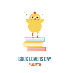 National Book Lovers Day Card