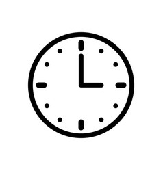 Clock Icon Time Eps 10