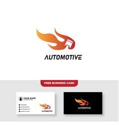 Speed Car Race Logo And Business Card Template