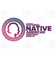 November Is National Native American Heritage