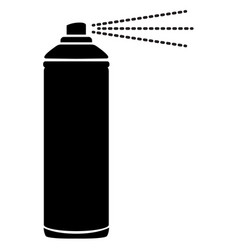 Spray Icon On White Background Black Can