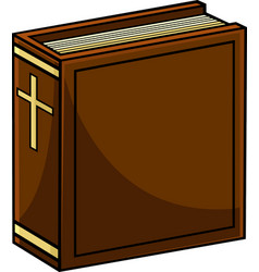 Cartoon Holy Bible Book