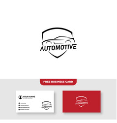 Speed Car Race Logo And Business Card Template