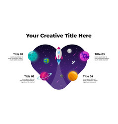 Heart Sign Circle Diagram Startup