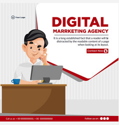 Banner Design Of Digital Marketing Agency