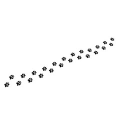 Footprints Chain Large Animal Clipart Powerful